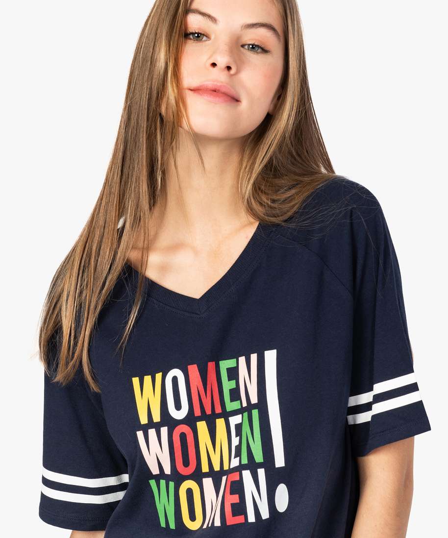 T shirt de nuit femme clearance