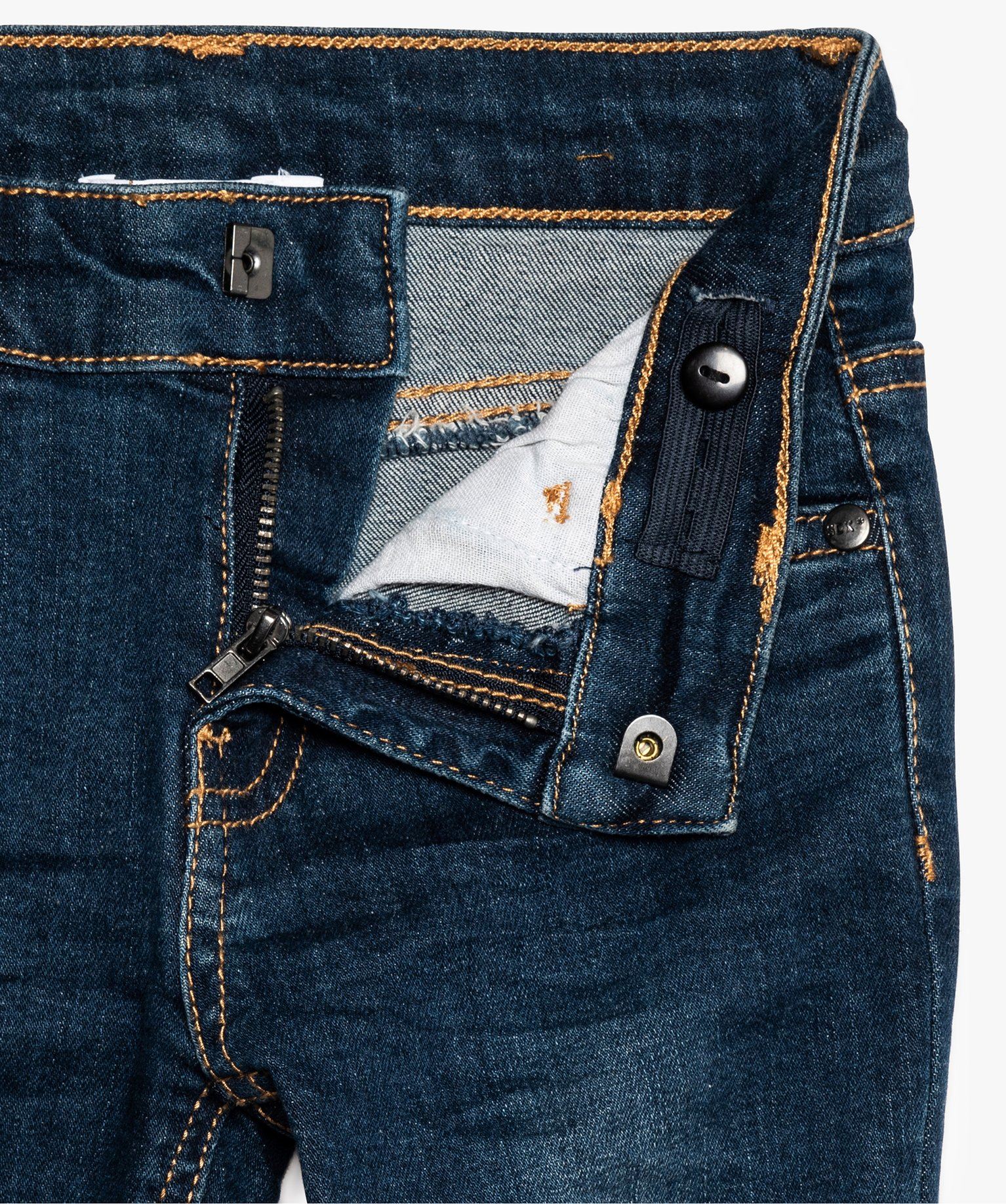Pantalon en twill brossé extensible pour Enfant garçon