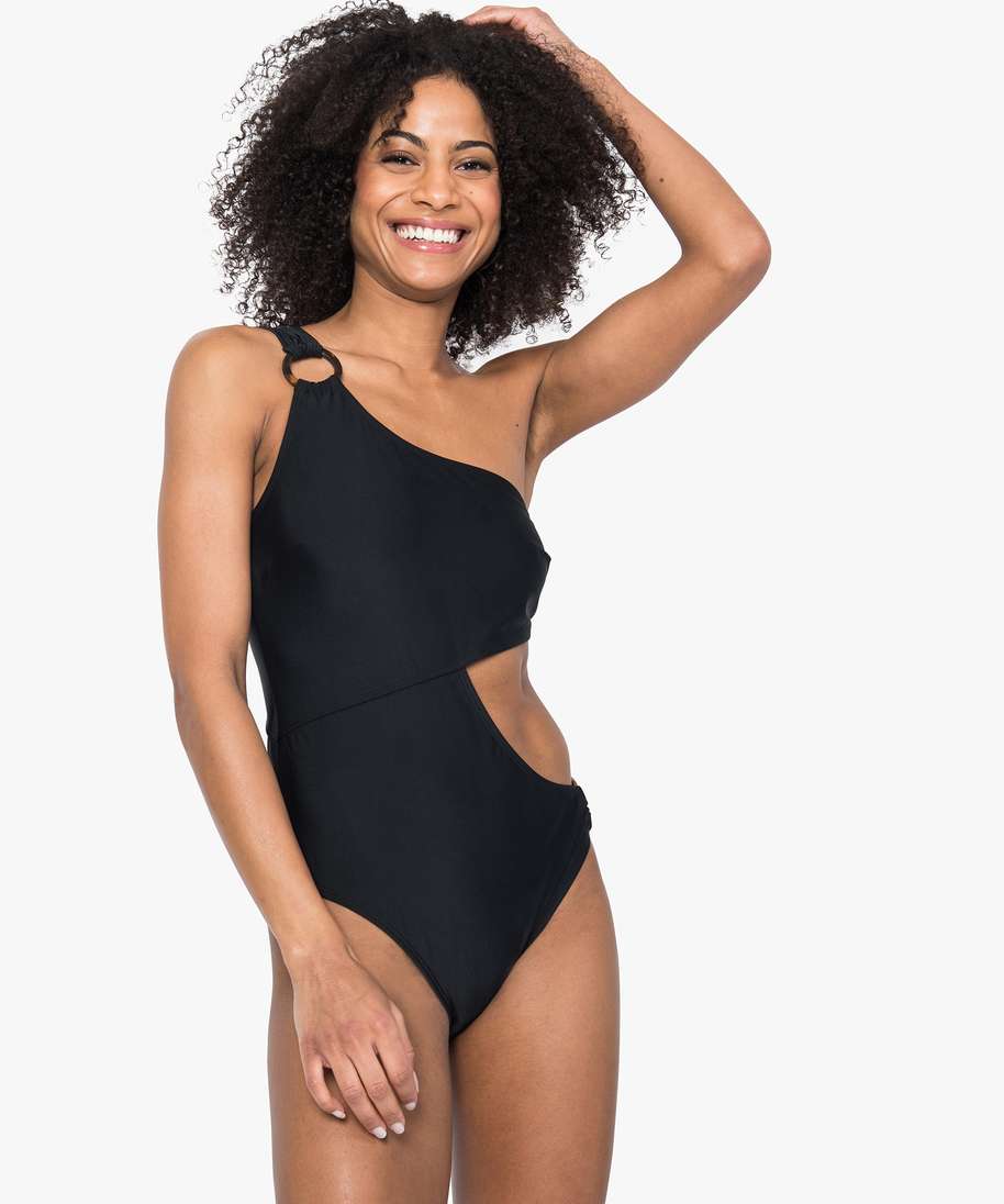 Maillot de bain 1 pièce asymétrique