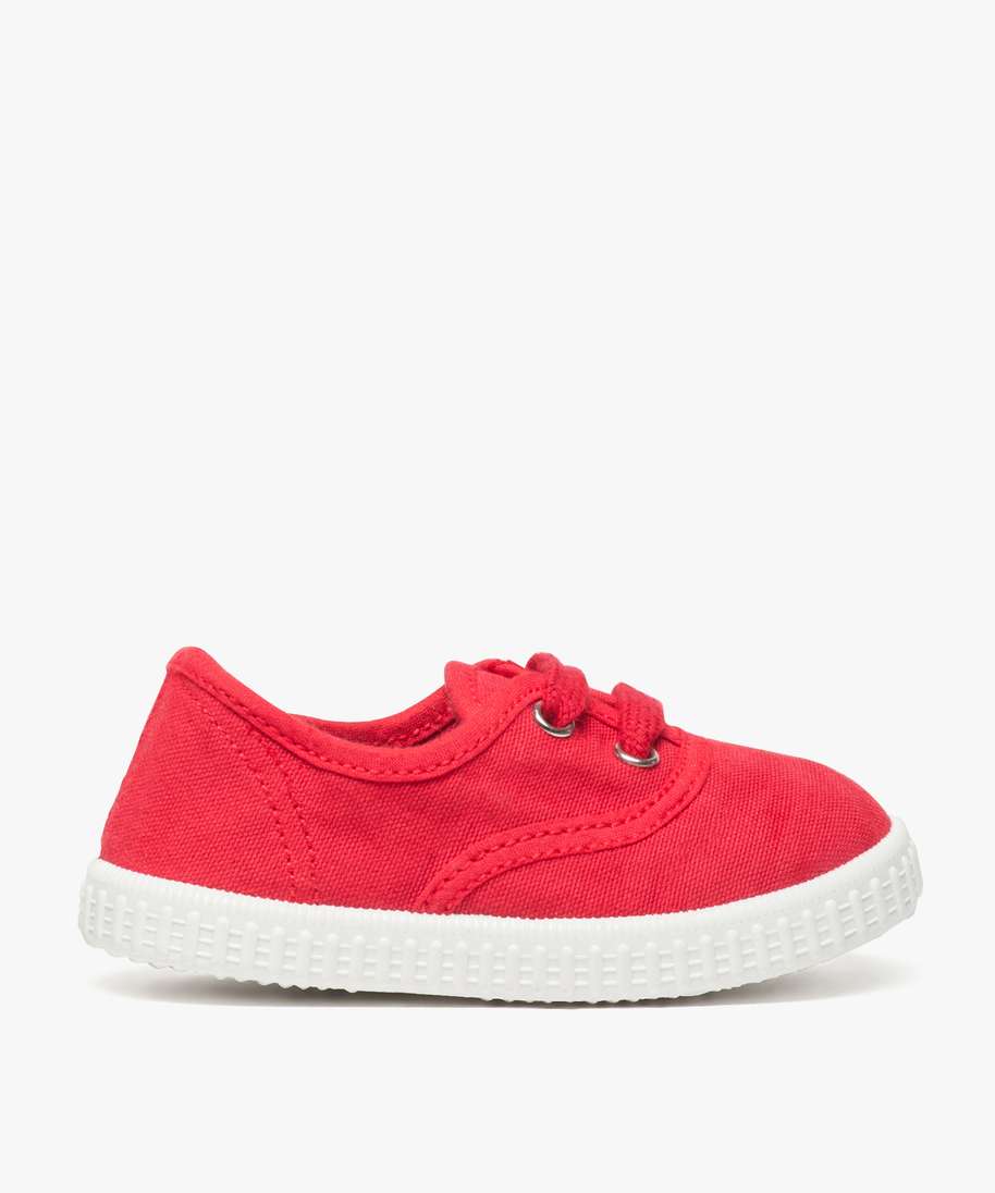 Gemo Chaussures Garcon Tennis Bebe Garcon A Lacets En Toile De Coton Bio Rouge Baskets Et Tennis Bebe Gemo Gemo Chaussures Garcon Tennis Bebe Garcon A Lacets En Toile De Coton Bio Rouge Baskets Et Tennis Bebe Gemo