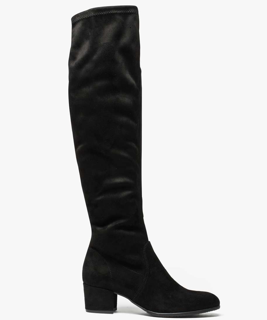 Bottes cuissardes chaussettes sale