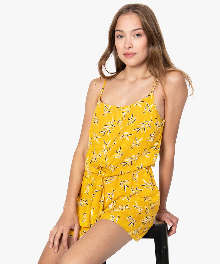 Vetements Combishort Gemo Combishort Combishort En Velours à