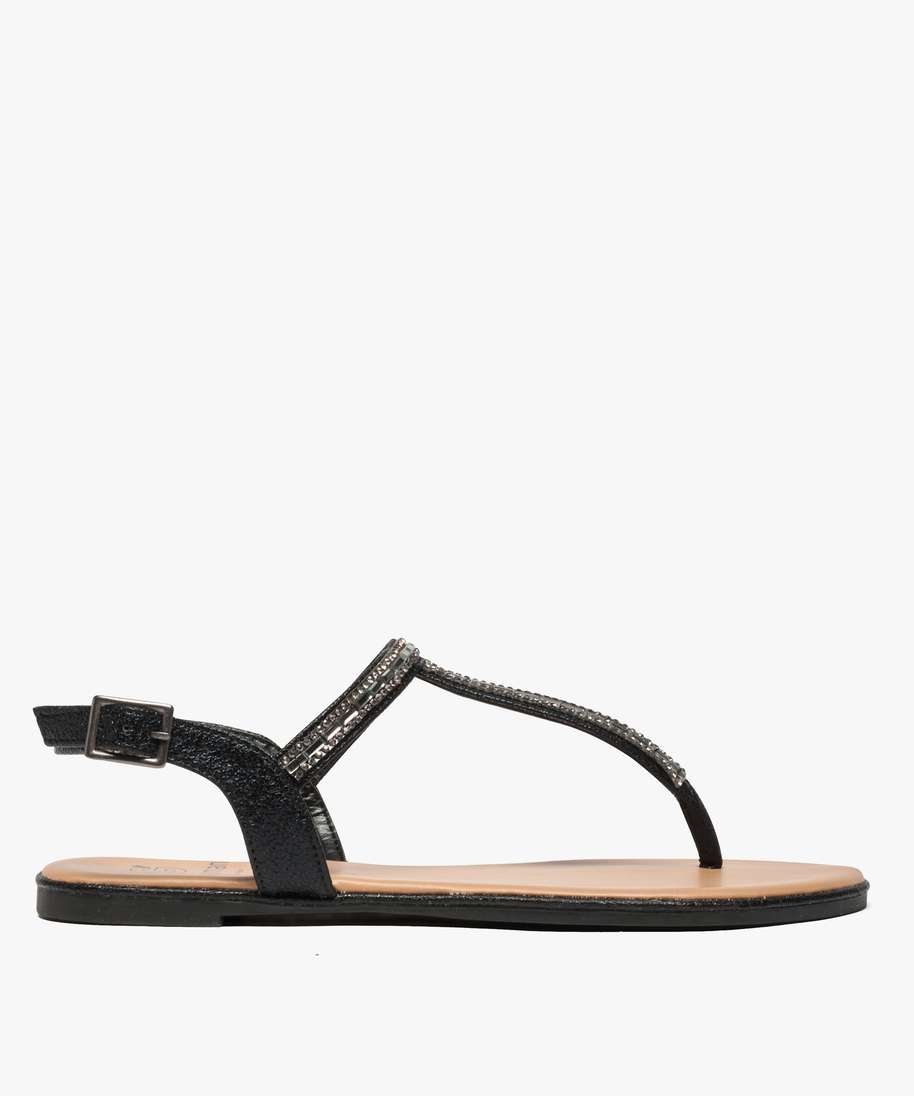 Nu pieds strass clearance femme