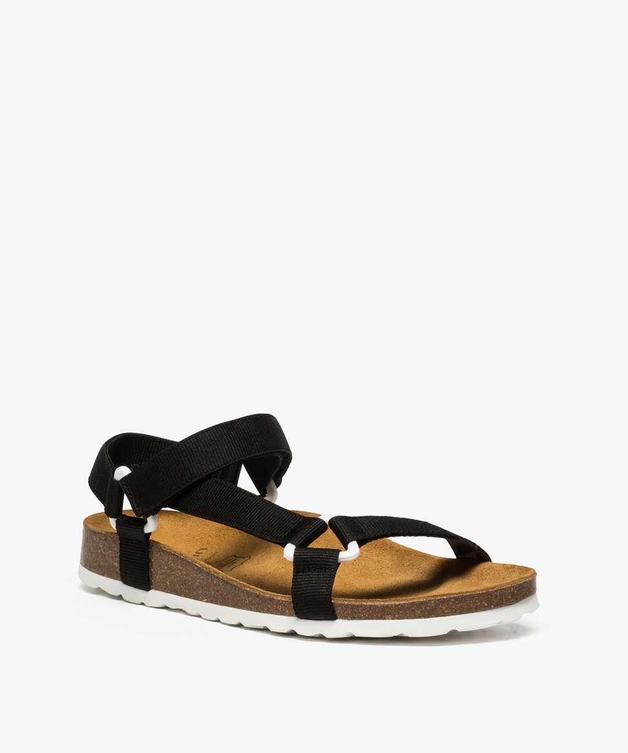 Sandales Femme Confort Orthopédiques - Tongs Compensées Antidérapantes - Pour Plage, Marche, Quotidien - Style Chic Et Mode été