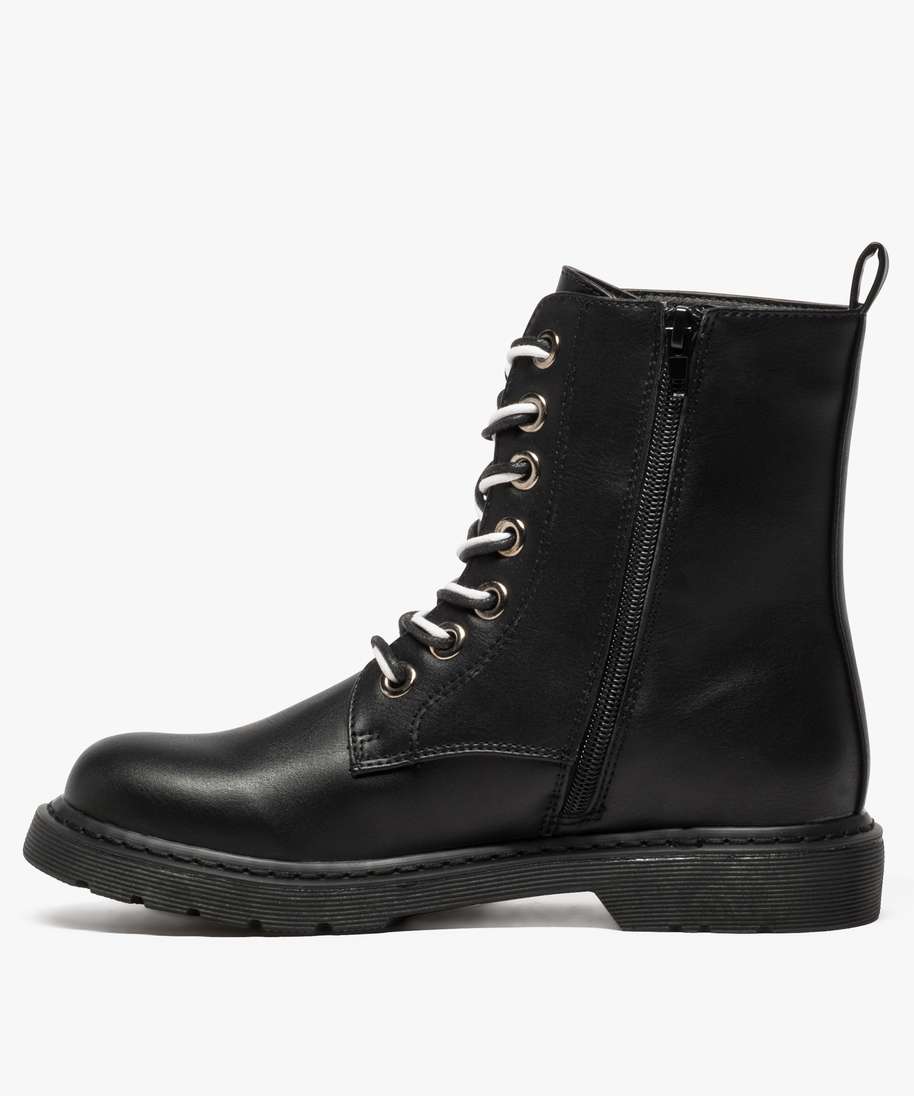 Bottines femme lacets et fermeture eclair online