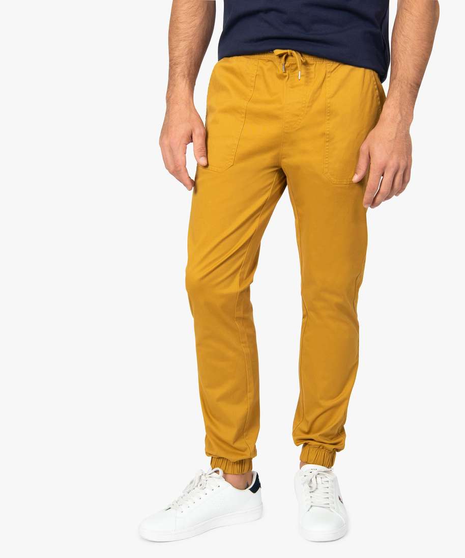 Pantalon homme orange top