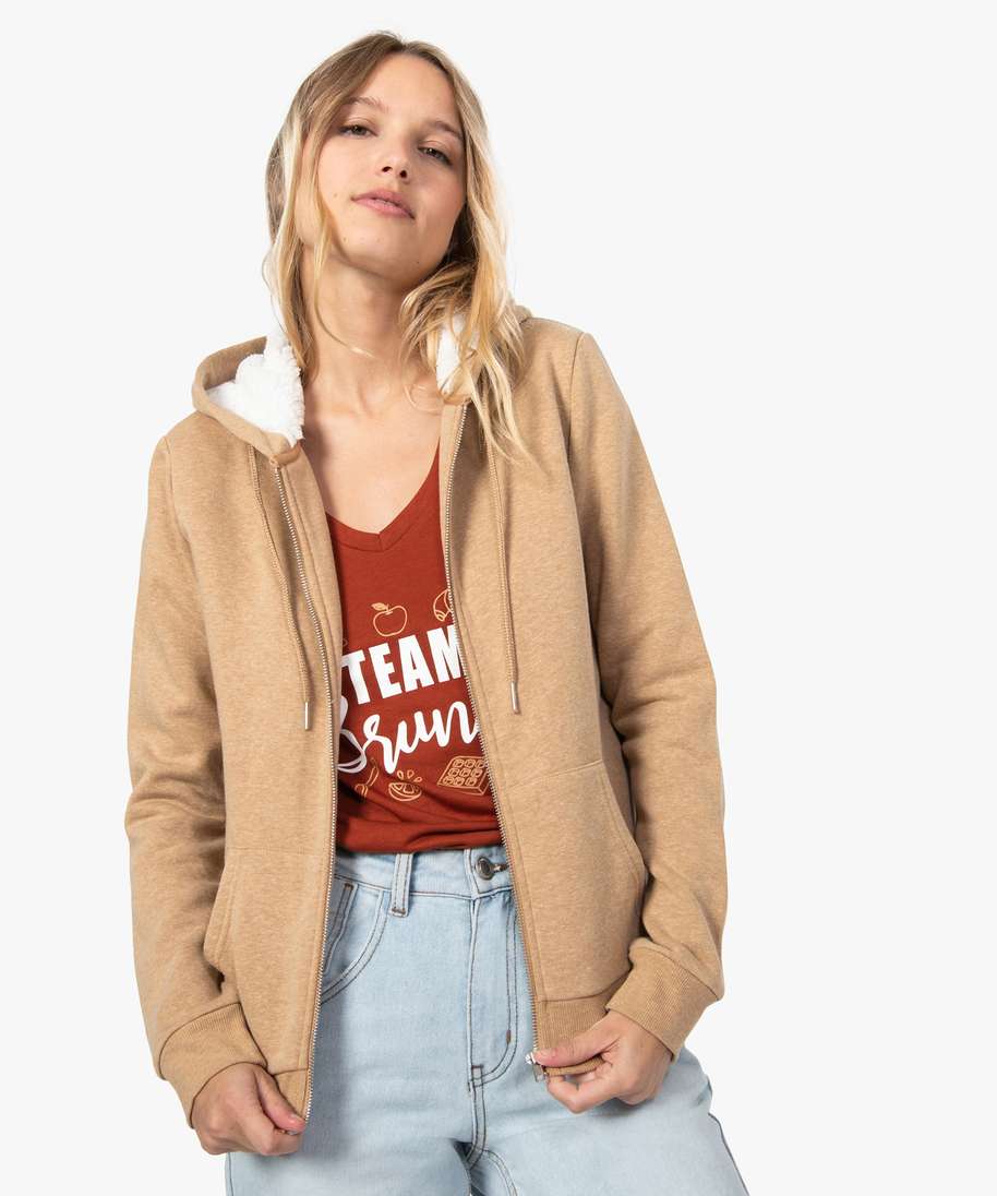 Sweat sales doublé femme