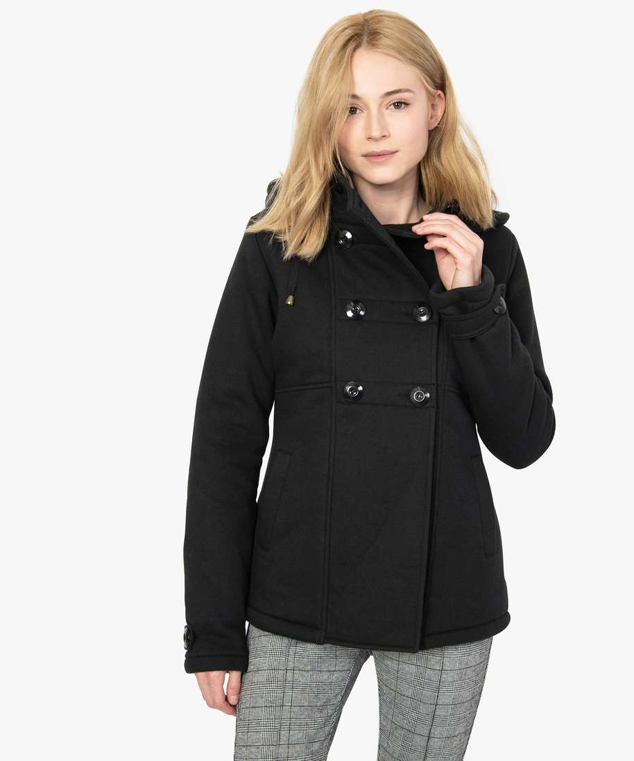 manteau femme capuche