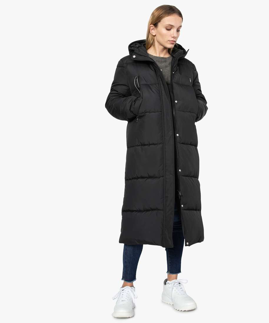 manteau doudoune noir