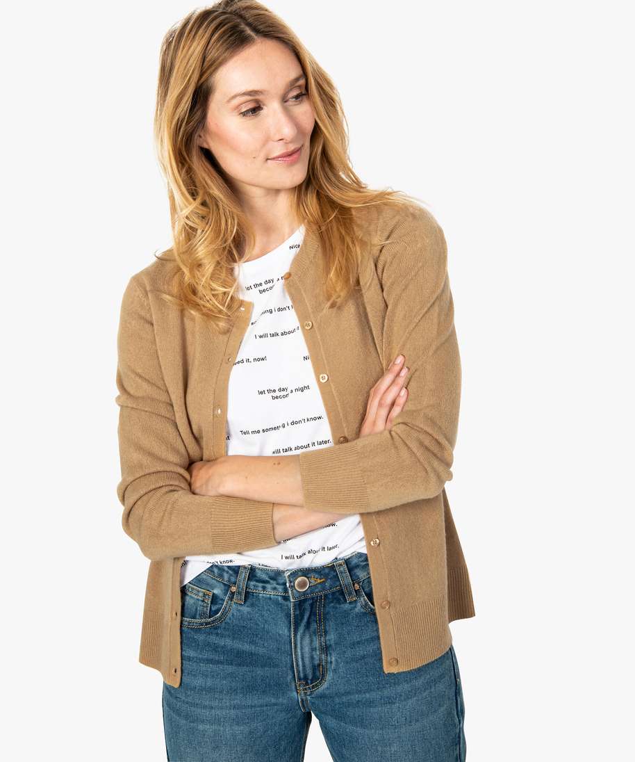 Gilet femme classique best sale