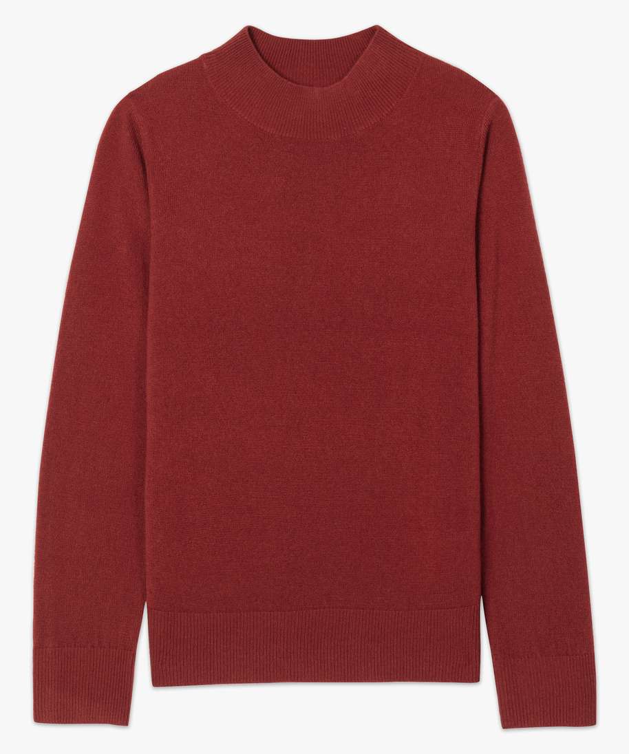 Pull col V : manches longues ou sans manches Rose Femme | Vib's
