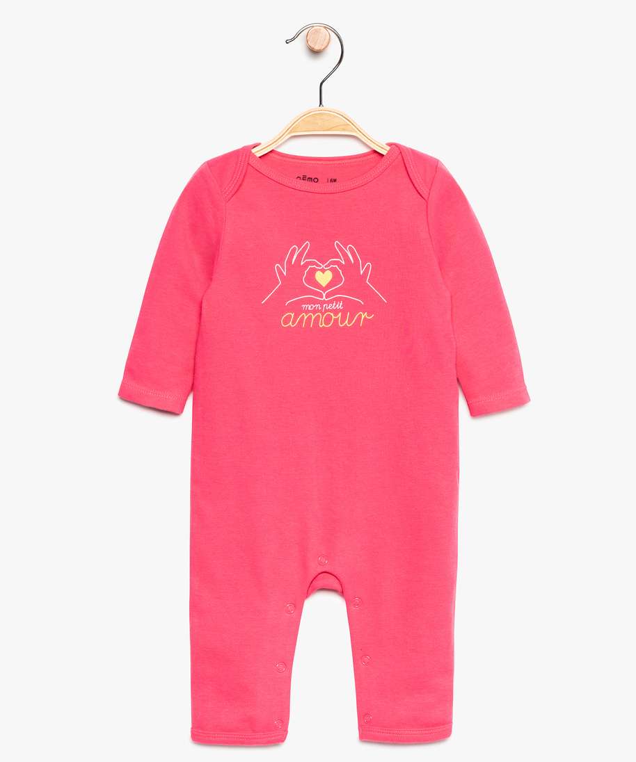 Pyjama sans pied bebe fille best sale
