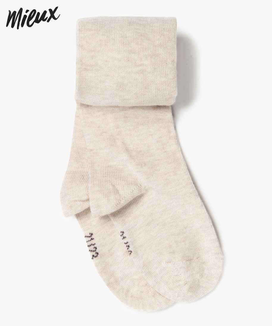 Collant sales beige fille