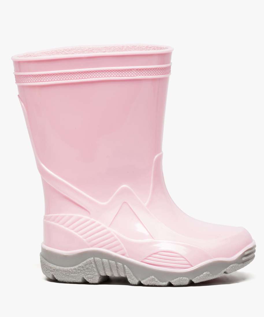 Gemo Chaussures Fille Bottes De Pluie Bebe Fille Unies A Semelle Contrastee Rose Bebe Gemo Gemo Chaussures Fille Bottes De Pluie Bebe Fille Unies A Semelle Contrastee Rose Bebe Gemo