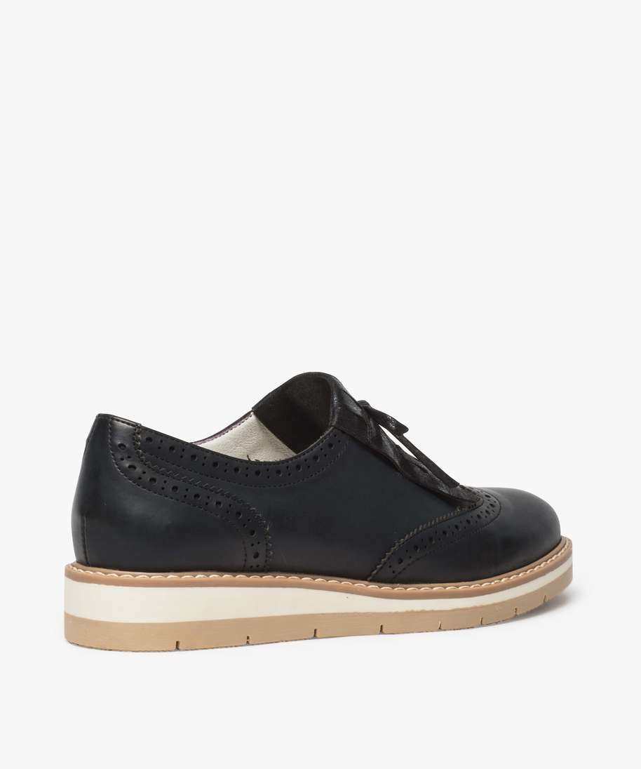 Mocassins derbies femme hotsell