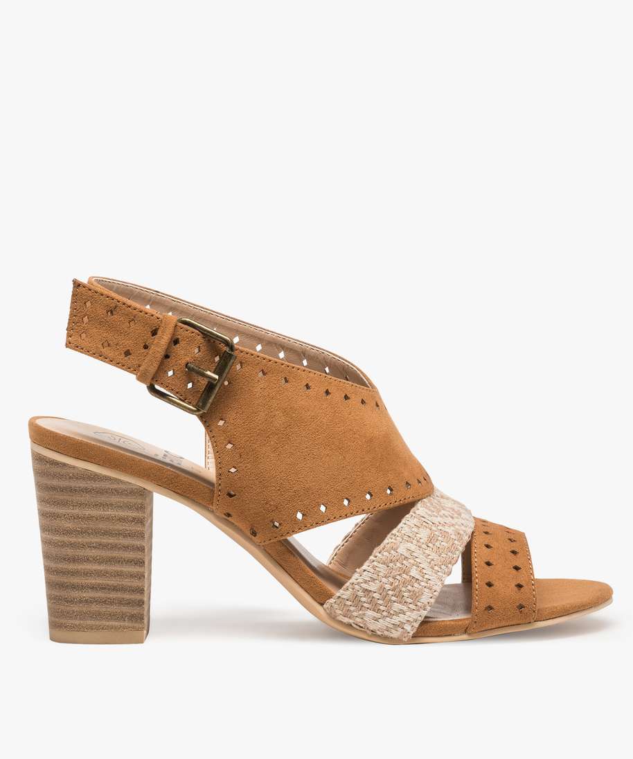 Sandales ajourées femme on sale