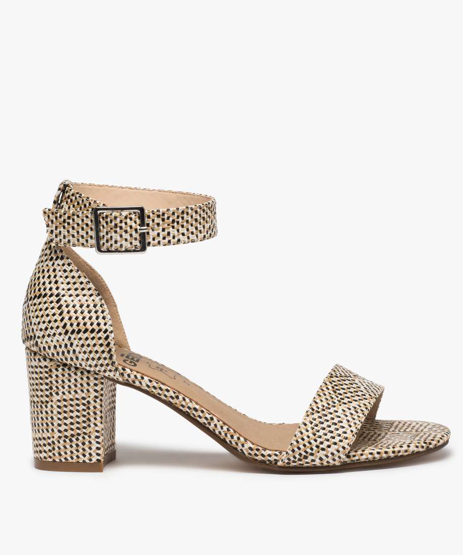 Sandale talon on sale large