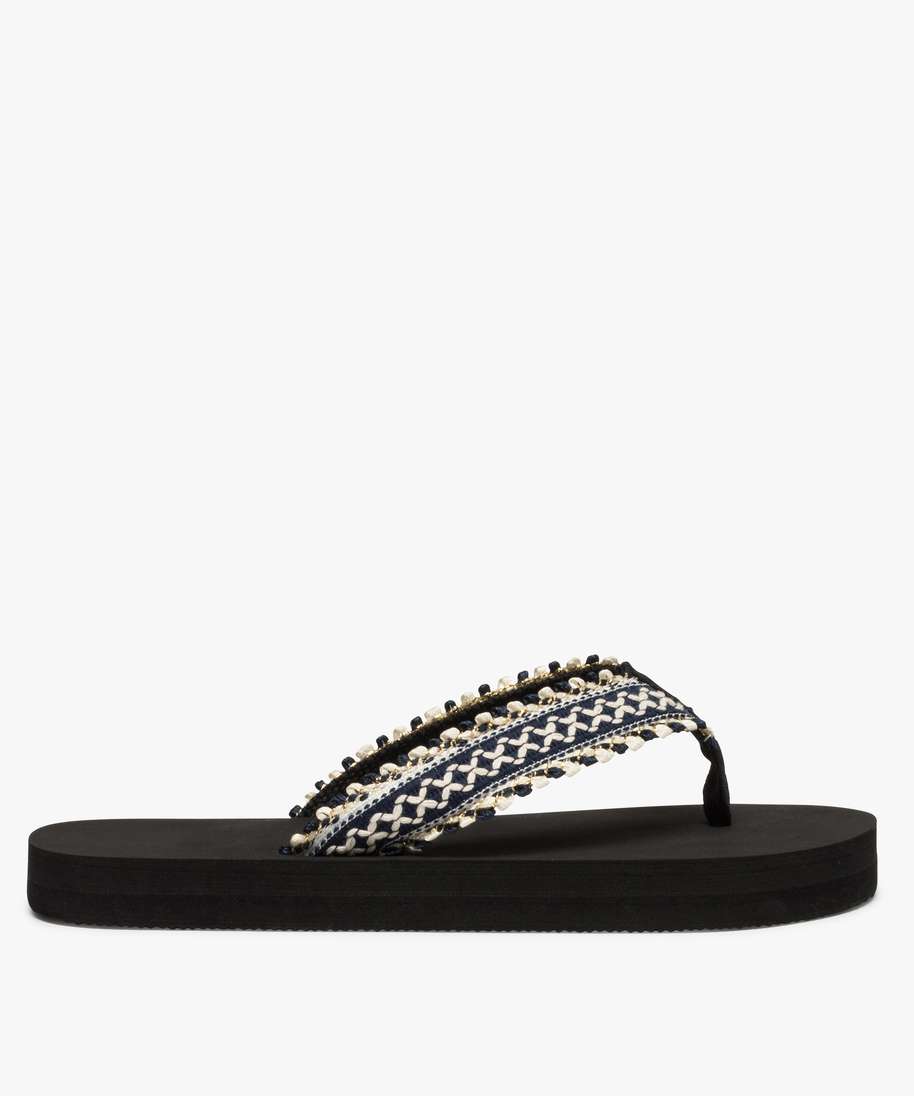 Tong semelle epaisse clearance femme