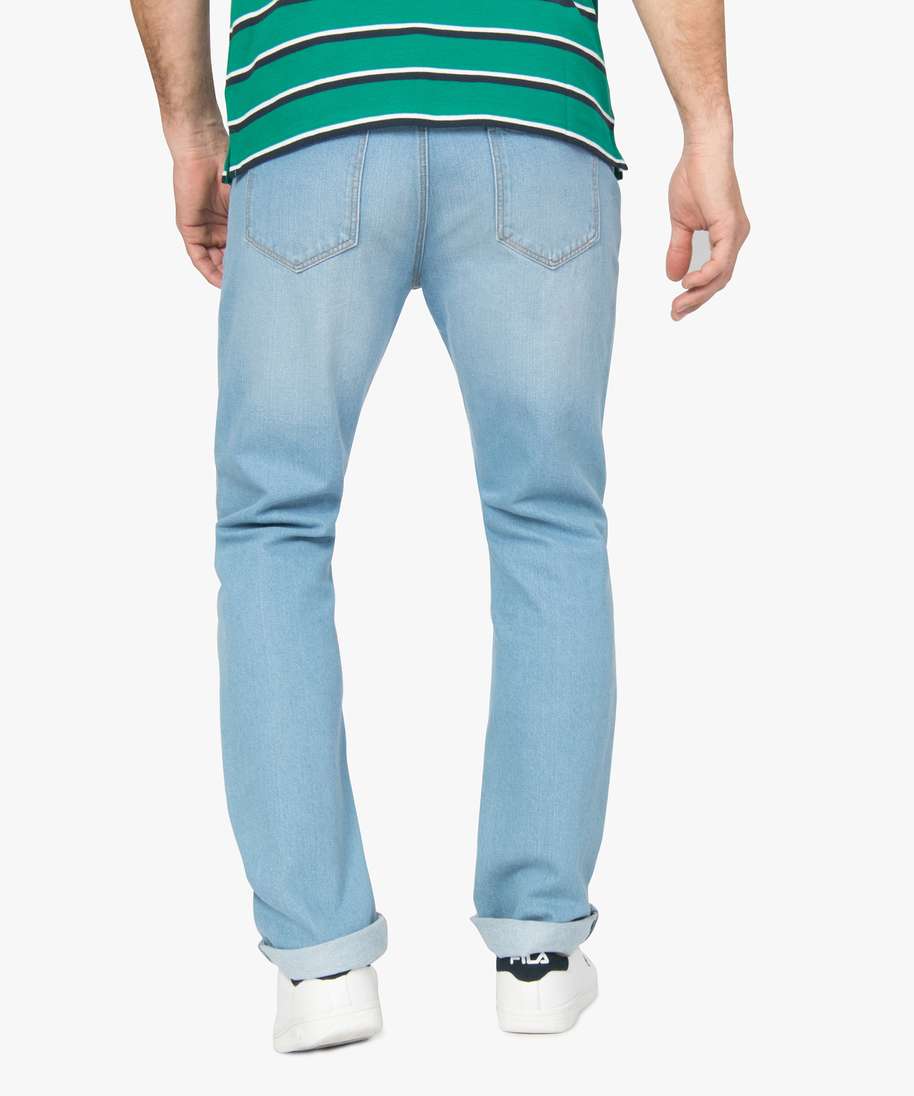 jean homme coupe regular bleu jeans promos G MO