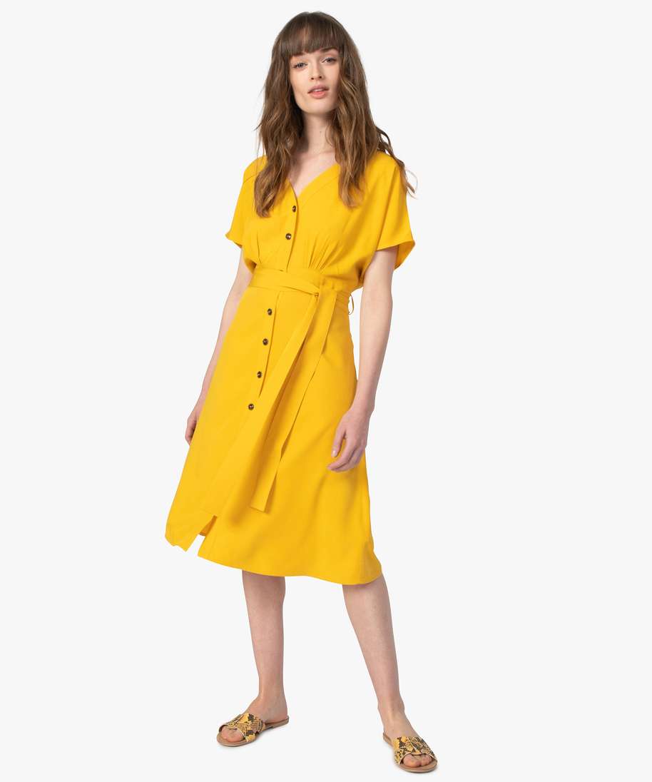 Gemo online robe jaune