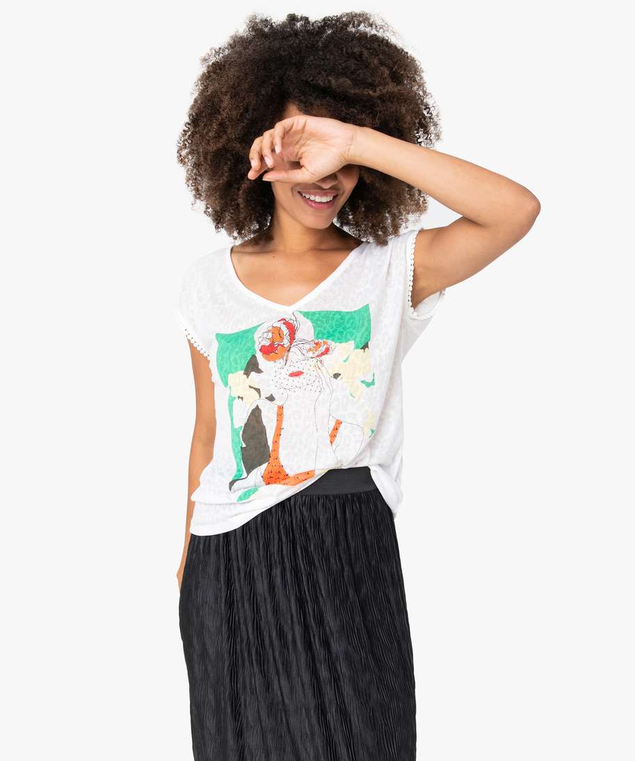 Tee shirt femme fantaisie deals