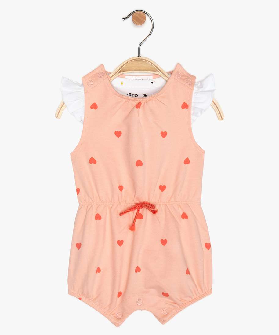Gemo Vetements Fille Ensemble Bebe Fille Body Combishort 2 Pieces Rose Bebe Gemo Gemo Vetements Fille Ensemble Bebe Fille Body Combishort 2 Pieces Rose Bebe Gemo