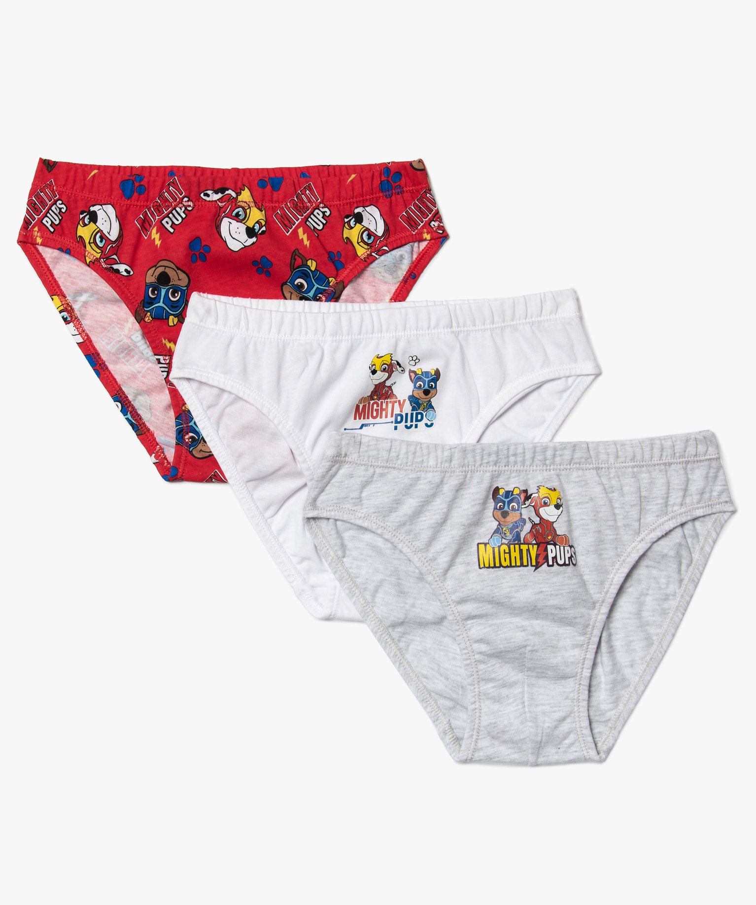 slips garcon assortis avec motifs pat patrouille lot de 3 multicolore pyjamas garcon GEMO