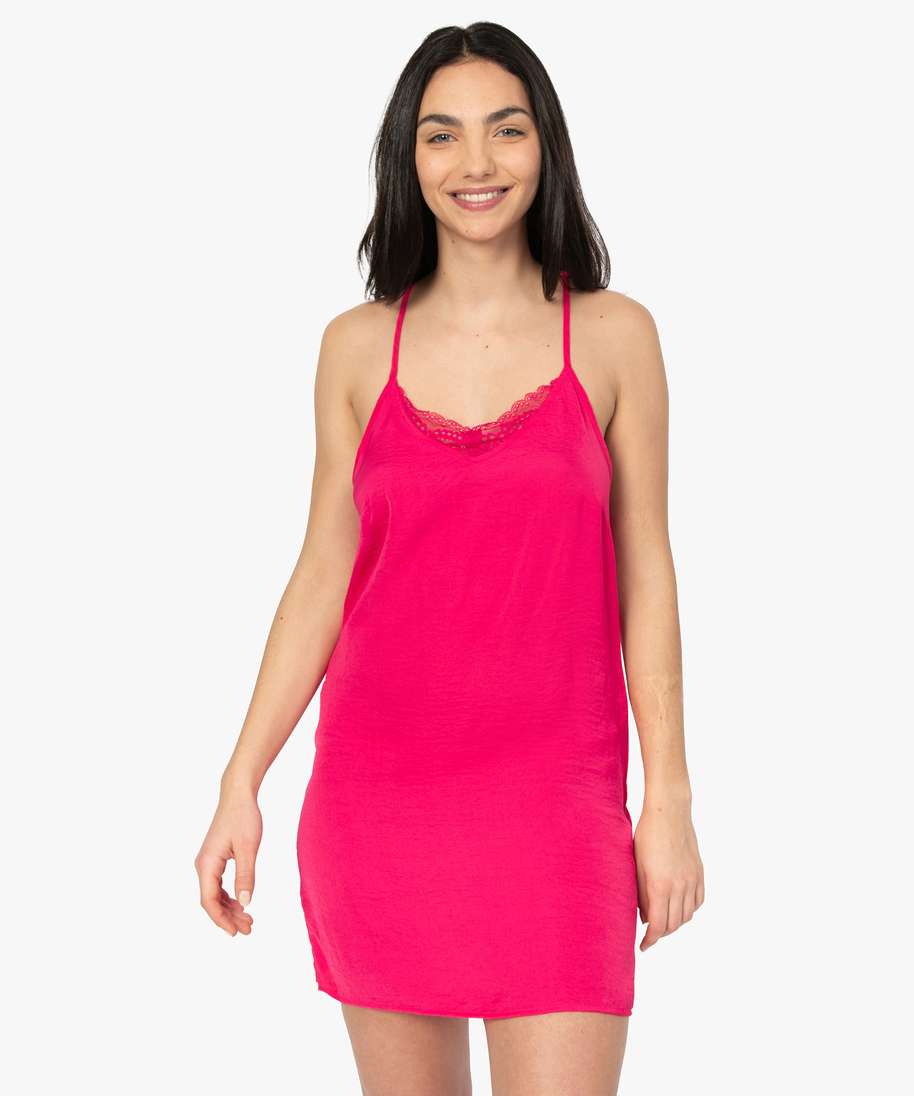 Nuisette femme rose deals