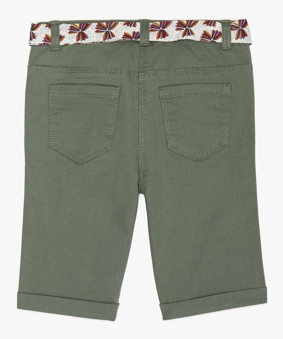Bermuda - Short d'été pour Femme - Taille Large - Pantalon Court avec