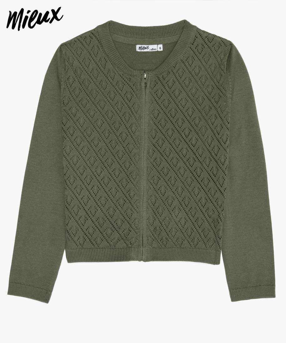 gilet vert kaki