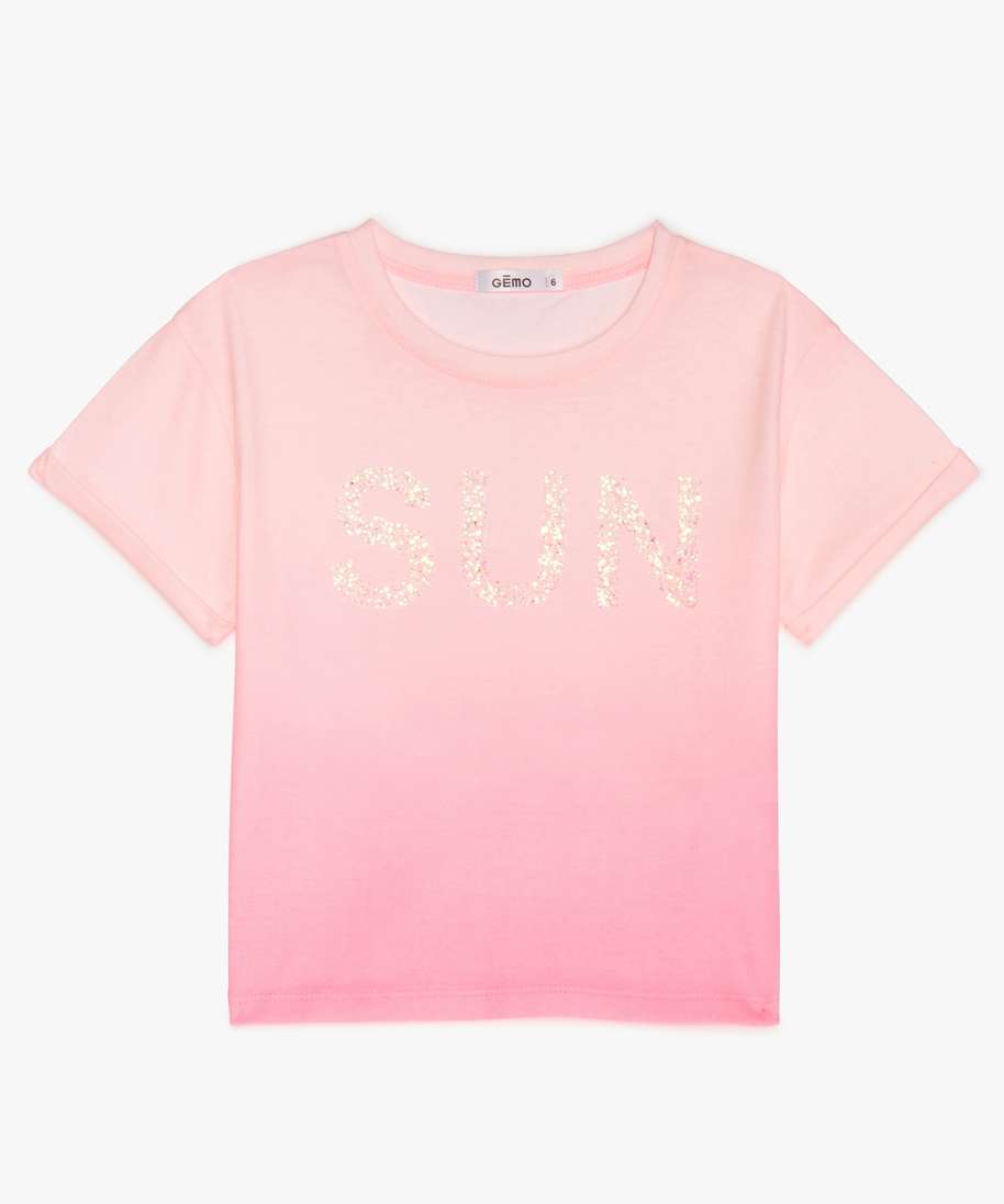 Gemo tee online shirt fille