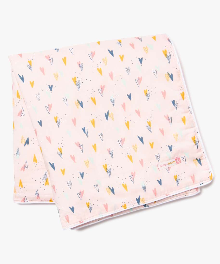 Gemo Puericulture Plaid Bebe Fille Imprime Cours Avec Rembourrage En Fibres Recyclees Multicolore Bebe Gemo Gemo Puericulture Plaid Bebe Fille Imprime Cours Avec Rembourrage En Fibres Recyclees Multicolore Bebe Gemo