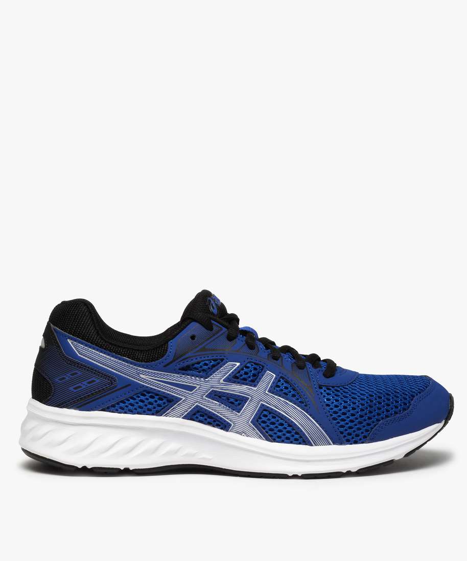 baskets homme running dessus mesh asics jolt 2 bleu baskets et