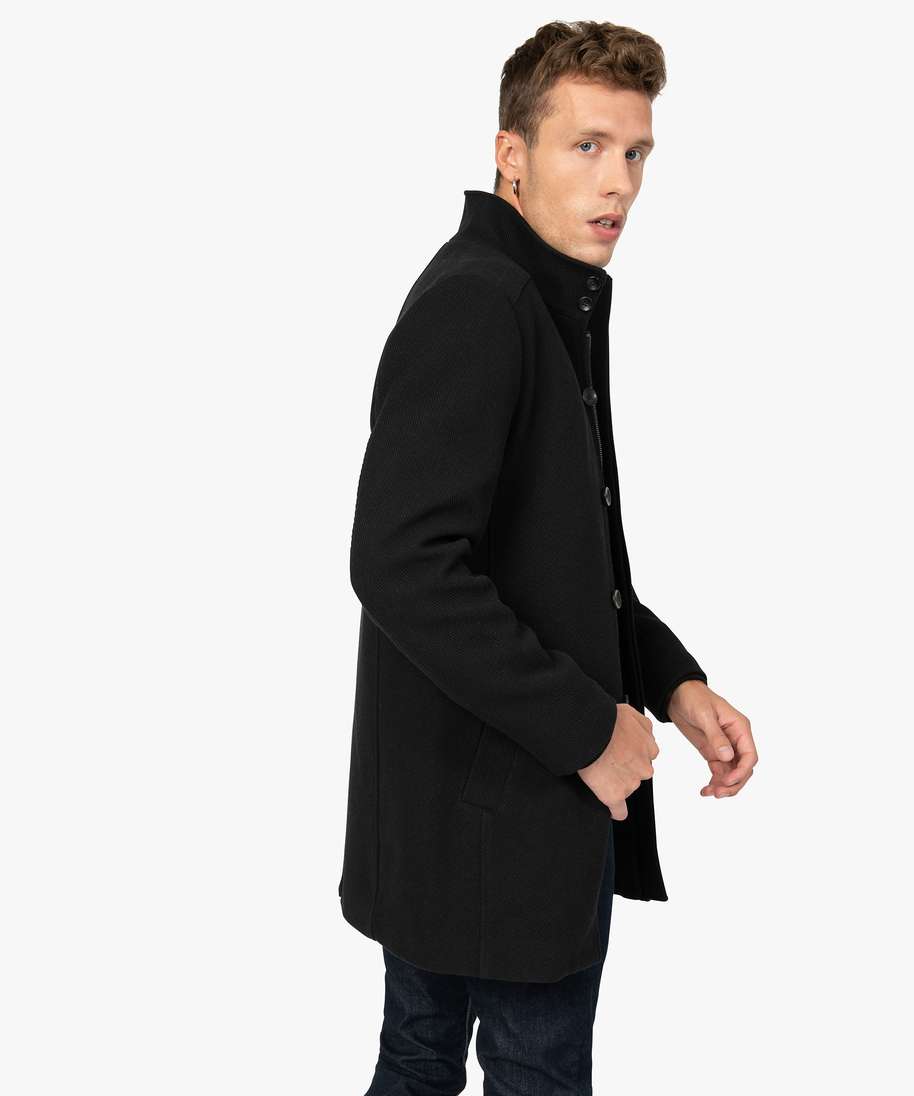 Manteau homme col montant hotsell