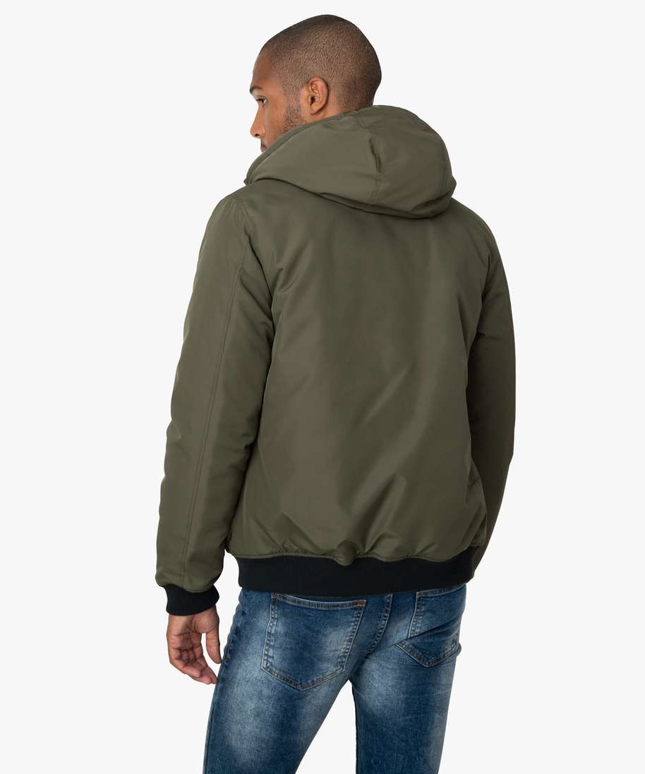 Doudoune Sans Manche Garcon Blouson Matelassu00e9 Kaki Kiabi