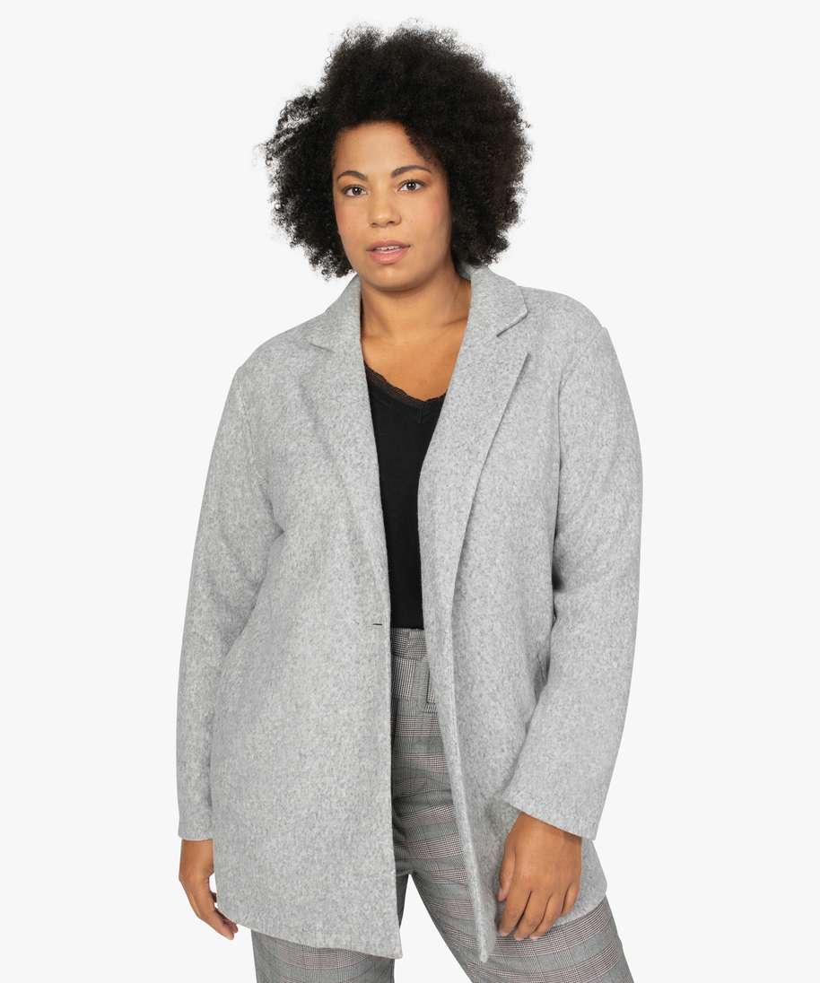 manteau femme grande taille original