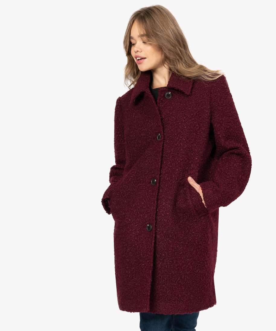 manteau rouge gemo