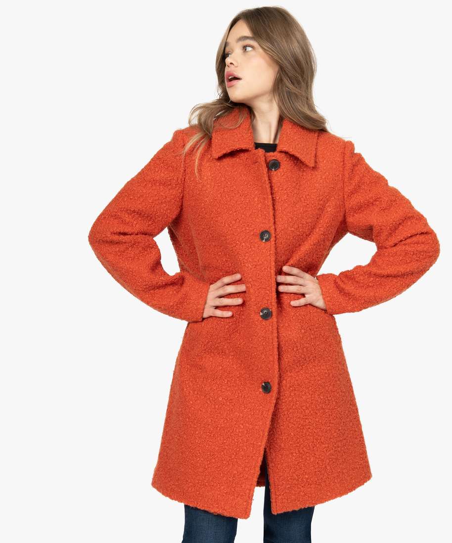 manteau rouge gemo