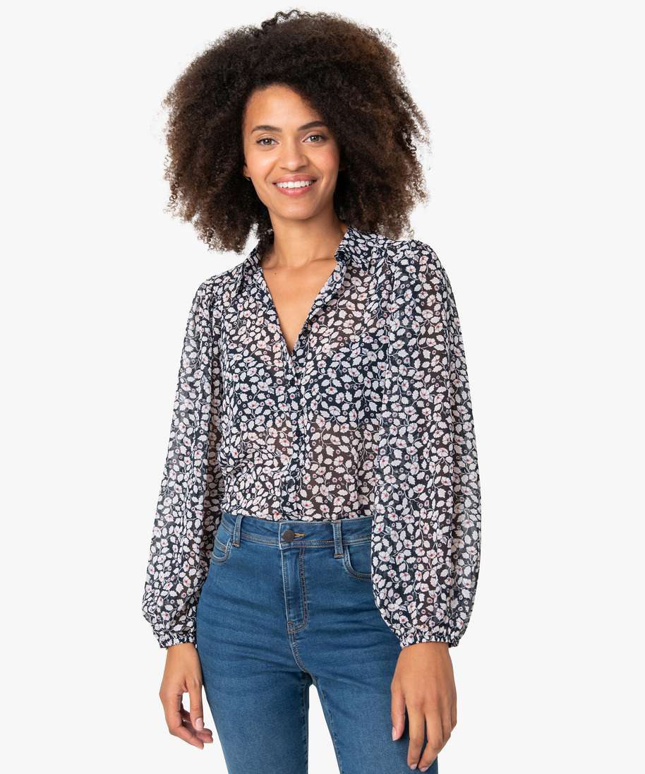 Sweat Basics motifs détails irisés fille - prune, Fille