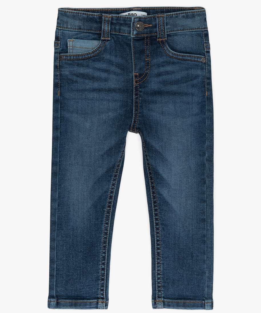 jean coupe slim bebe garcon bleu jeans