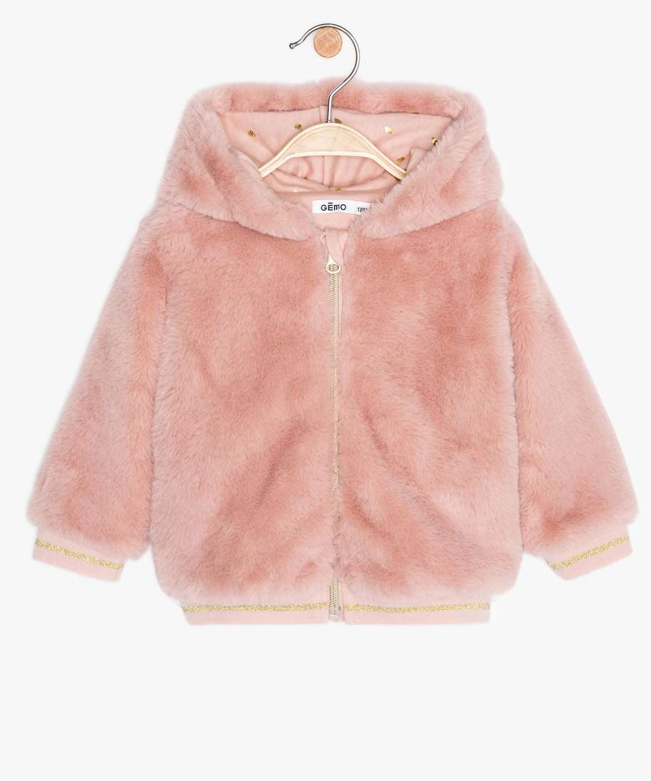 Sweat zippe bebe fille deals