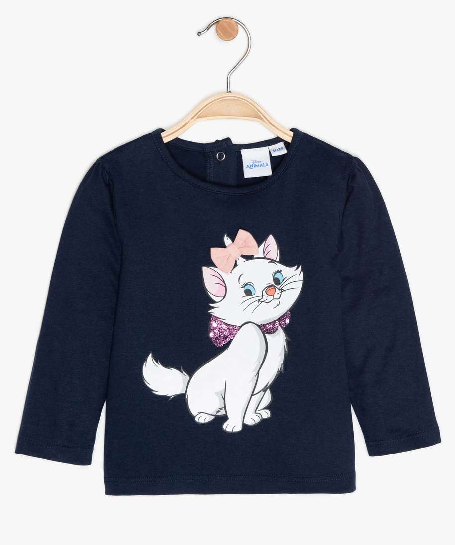 Gemo Vetements Fille Tee Shirt Bebe Fille A Manches Longues Imprime Disney Animals Bleu Bebe Gemo Gemo Vetements Fille Tee Shirt Bebe Fille A Manches Longues Imprime Disney Animals Bleu Bebe Gemo