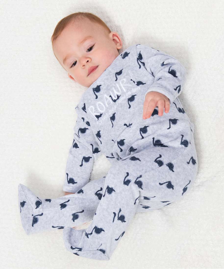 Pyjama bébé garçon en velours