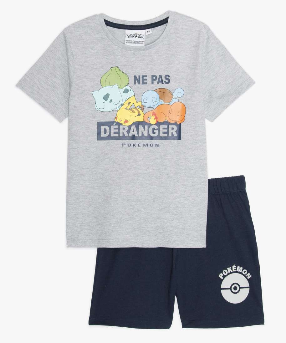 Gemo Pyjama Enfant Pokemon Combinaison Pyjama Homme Pokemon - Main Image