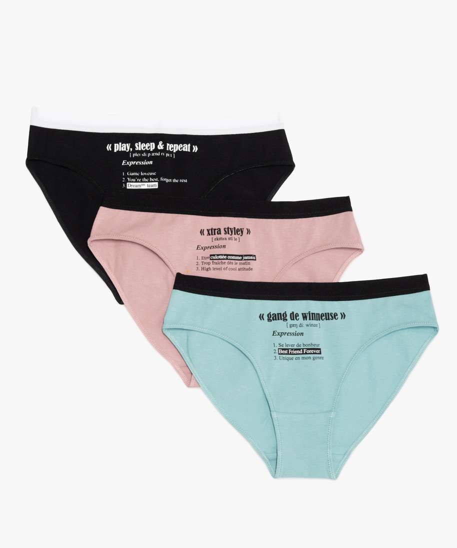 Lot culotte fille on sale