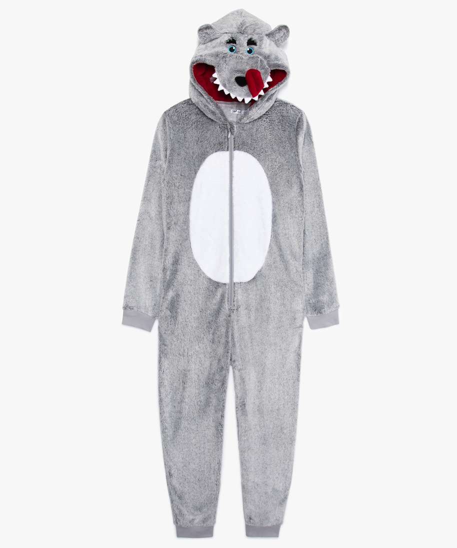 Pyjama enfant en peluche pour garçon fille