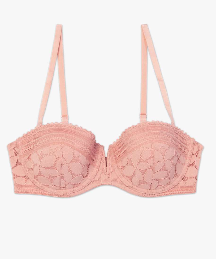 Soutien-gorge Balconnet Lormar Joker 18 - Multi-positions, Armature, Push-up - Tailles 1-4 Bonnet B - Neuf Avec étiquettes