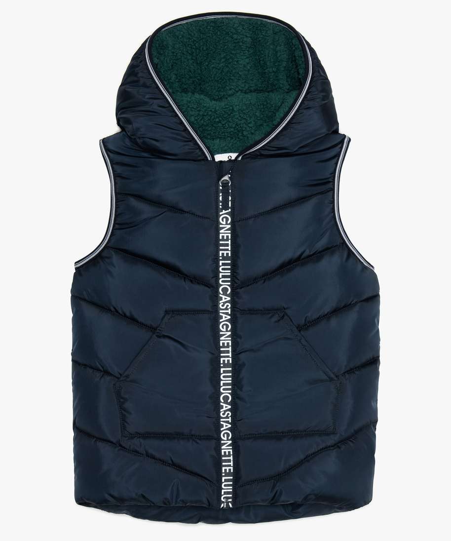 Doudoune Garcon Gemo Doudoune Garcon Sans Manches A Capuche – Lulu