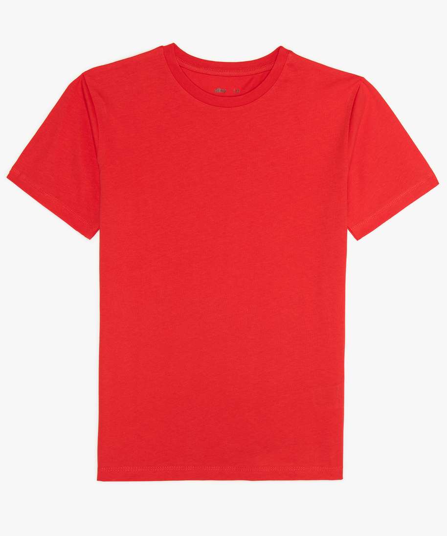 Tee shirt rouge discount
