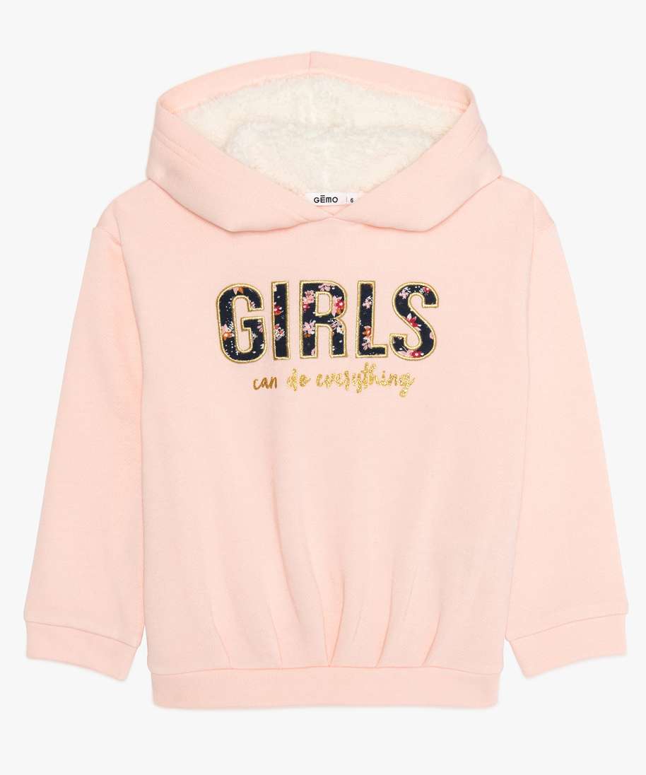 Sweat sherpa fille deals